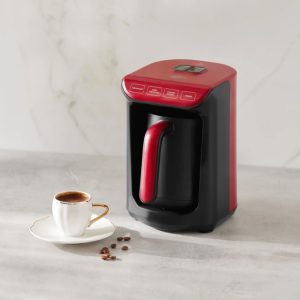 قهوه ساز 2 کاره کاراجا Hatir Koz قرمز